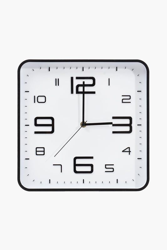 Perfect White Square Wall Clock – Elegant Comfort and Lasting Quality for Any Room