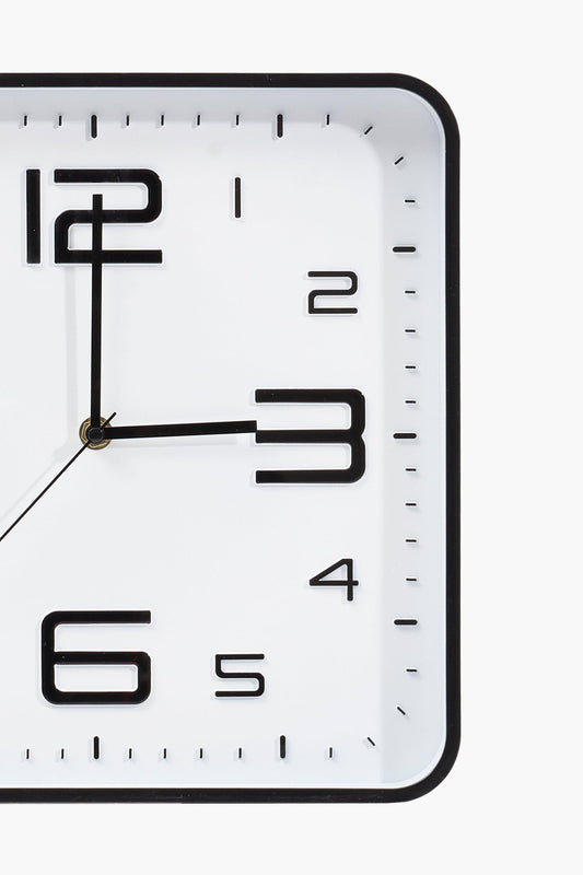 Perfect White Square Wall Clock – Elegant Comfort and Lasting Quality for Any Room